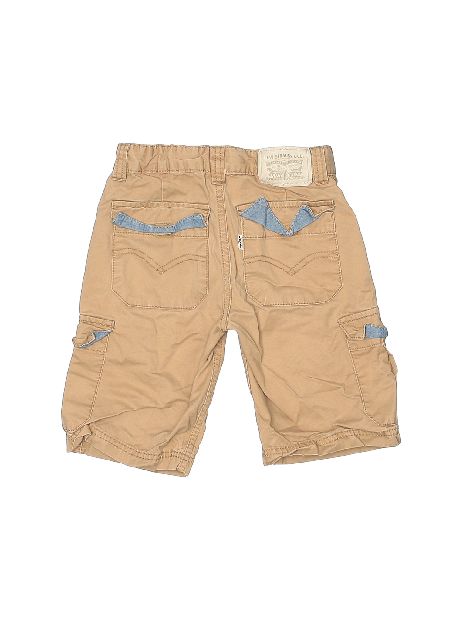 levi's khaki shorts