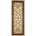 thumbnail image 3 of SAFAVIEH Lyndhurst Isadora Traditional Bordered Runner Rug, Ivory/Red, 2'3" x 14', 3 of 10