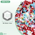 thumbnail image 3 of Uxcell 3000-Pack Loose Sequins, 4 mm Round Cup Sequins Paillettes for DIY Projects/Sewing [Silver], 3 of 6