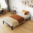 thumbnail image 7 of IdealHouse Twin Size Metal Platform Bed Frame, 10 Inch, No Screws Needed, Heavy Duty Steel, 800 lbs Capacity, Tool-Free Assembly, No Box Spring, Noise-Free, 7 of 7