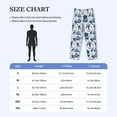 thumbnail image 4 of Susaid Skiing Enthusiast Print Mens Pajama Pants Set Sleep & Lounge Pants, PJ Bottoms with Pockets and Button Fly-Medium, 4 of 6