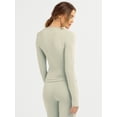 thumbnail image 2 of Jessica Simpson Women’s Long Sleeve Ballet Top, Sizes XS-XXXL, 2 of 4