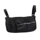 thumbnail image 4 of Bolsa lateral para andador, bolsa para reposabrazos de andador, tela Oxford, ajustable, con portavasos. negro, 4 of 9