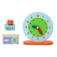 thumbnail image 1 of Reloj de madera Montessori para niños y niñas, materiales de enseñanza de la hora, juguete de madera para Educación Temprana, para contar la hora,, 1 of 9