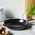 thumbnail image 3 of Staub Cast Iron 10" Fry Pan - Grenadine, 3 of 8