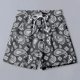 thumbnail image 1 of WILLBEST Pantalones Cortos para Hombre, Estilo Bohemio, con Estampado de Cordón En La Cintura y Bolsillo, de Verano, 1 of 6