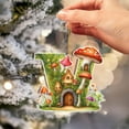 thumbnail image 2 of English 26 Letters Flying Baby Small Pendant Flat Acrylic Car Pendant Home Decoration Pendant, 2 of 2