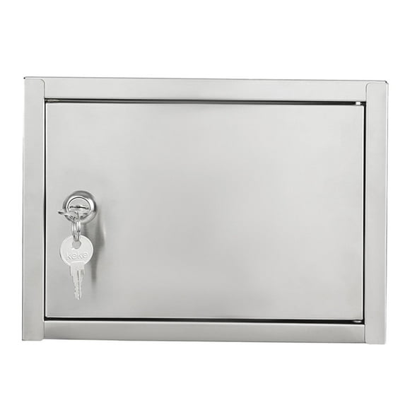 Caja de leche para montar en la pared, caja de distribución de leche con cerradura, fácil de instalar, caja de leche para la pared frontal del porche