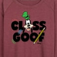 thumbnail image 3 of Mickey & Friends - Class Goof - Women's Lightweight French Terry Long Sleeve Shirt, 3 of 5