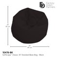 thumbnail image 2 of Factory Direct Partners SoftScape Classic 35in Standard Bean Bag, 2 of 7