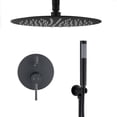 thumbnail image 6 of PROOX 10" Rain Showerhead and Shower Handheld Combo Ceiling Mounted Shower Set with Valve, 6 of 7