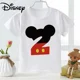 thumbnail image 5 of Nueva camiseta de algodón de manga corta para niños y niñas de Mickey Mouse, para cumpleaños, ropa de fiesta para niños de 1, 2, 3, 4, 5, 6, 7, 8 y 9 años, 5 of 5