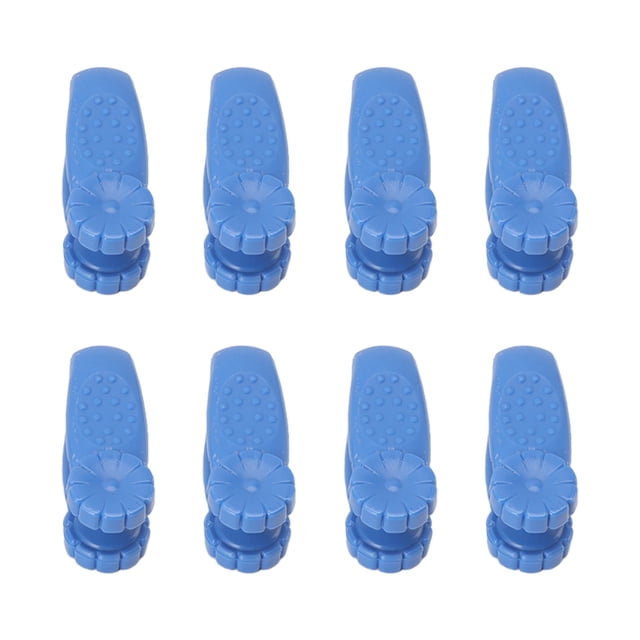 Hand Pressure Point Clip, Practical Plastic Pain Alleviation Hand Acupressure Clip 8PCS For Between Thumb And Index For Headache Green,Blue,Black,Pink