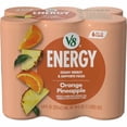 thumbnail image 2 of V8 +ENERGY Orange Pineapple Energy Drink - 6pk/8 fl oz Cans, 2 of 5
