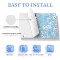 thumbnail image 6 of Blue, Panda Background, Cartoon PS5/PS5 Slim Digital Disc Skin Sticker For Console And Controller Skins, 6 of 7