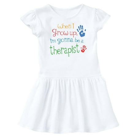 

Inktastic Future Therapist Gift Baby Girl Dress