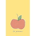 thumbnail image 2 of Sawall, Anastasia 13x18 White Modern Wood Framed Museum Art Print Titled - La Pomme, 2 of 4