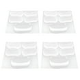 thumbnail image 4 of HEMOTON 20pcs  Toilet Seat Bumpers Door Bumpers Transparent Bumper Pads for Cabinet Furniture, 4 of 8
