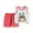 O-Red7351, variant on Boys Toddler Outfits Two Piece Outfits Sets Casual Sportswear For Baby Daily Play And Outdoor Activities O-Neck Comfortable Clothes Trendy Dailywear For Child