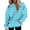 Sky Blue, variant on Tawop Women's Sweatshirts and Hoodies Womens Tops Womens Sweatshirts Long Sleeve Pockets Graphic Drop Shoulder Sky Blue M