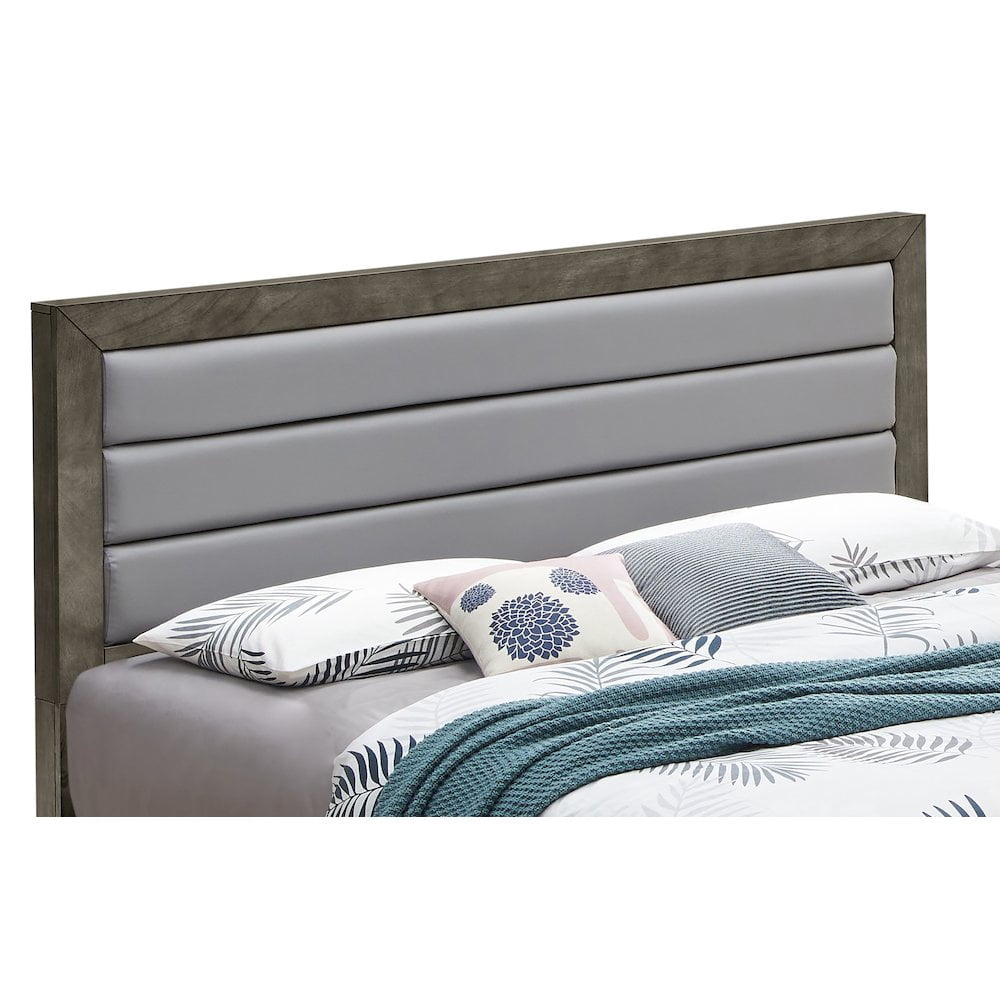Glory Furniture Burlington Queen Bed in Gray Color