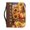 Pumpkin Leaf Mushroom, variant on HELLHERO Galaxy Lion PU Leather Bible Cover, Lightweight Portable Carrying Case for Church Bible Study and Daily Carry