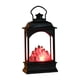 thumbnail image 3 of Lámpara de chimenea con forma de farol, decoración navideña, lámpara de fuego para mesa de festival, porche Negro, 3 of 8