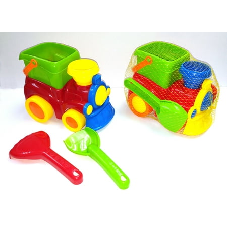 SAND TOY TRANSPORTATION SET