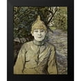 thumbnail image 2 of Toulouse-Lautrec, Henri 12x14 Black Modern Framed Museum Art Print Titled - The Prostitute, 2 of 5