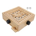 thumbnail image 1 of Wooden Maze Puzzle Toy, Endless Fun Exquisite Workmanship Table Maze Game  for Home Play, 1 of 7