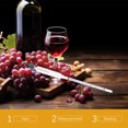 thumbnail image 2 of EeaseCA Alcohol Meter Liquor Wine Tester Wine Meter Glass Vinometer Wine Measure Tool, 2 of 6