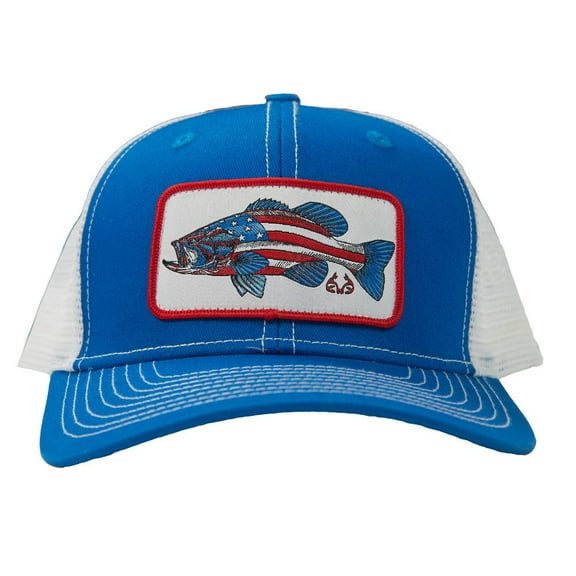 realtree fishing ameri-bass trucker cap