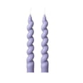 thumbnail image 4 of Twfbrm Halloween Spiral Taper Candles, 2 Packs 7 Inch Tall Candlesticks with Twisted Fat Design, Halloween Decoration Soy Wax Candle for Home, Dinner, Wedding, Party Favor, 4 of 8