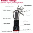 TRAHOOMulti Tool LED Flashlight All in One Tool Light Tactical Torch