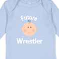 thumbnail image 4 of Inktastic Wrestling Future Wrestler Boys or Girls Long Sleeve Baby Bodysuit, 4 of 5