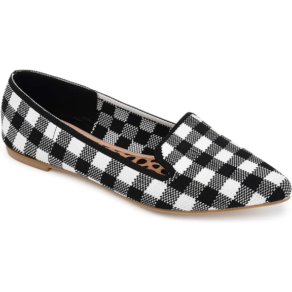 Journee Collection Womens Loafers 11 Plaid