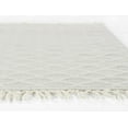 thumbnail image 3 of Momeni Ember Hand Woven New Zealand Wool Polyester Geometric Ivory Area Rug 9' X 12', 3 of 7