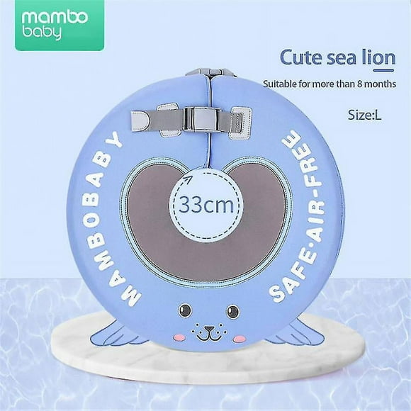 Mambobaby Baby Float Lying Swimming Rings Infant Waist Swim Ring Toddler Swim Trainer Non-inflatable Buoy Pool Accessories Toys