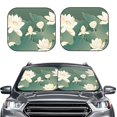 thumbnail image 2 of Wukai Pare-Soleil avant Lotus Golden Line pour Pare-Brise de Voiture, Protection Intérieure Automobile contre les Rayons UV - Grand, 2 of 6