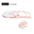 thumbnail image 2 of Uxcell Satin Ribbon Grosgrain Solid Silk Wedding Bouquet Ribbon for Valentine's Day Gift Wrapping Cake Box Bows Hot Pink-3/8" x 50 Yard, 2 of 7