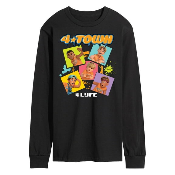 Turning Red - 4 Town 4 Lyfe - Men's Long Sleeve T-Shirt