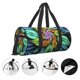 thumbnail image 3 of Fotbe Hippie Style Bolsa Deportiva de Lona Plegable con Estampado, Bolsa de Gimnasio con Bolsillo Seco/Húmedo, Bolsa de Viaje Ultraligera de Gran Capacidad, 3 of 6