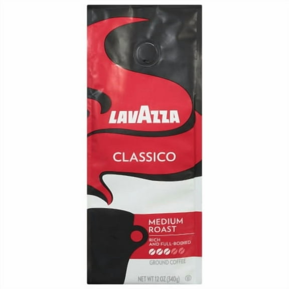2X-LavAzza Classico Medium Roast Ground Coffee - 12 oz