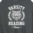 thumbnail image 3 of Instant Message - Varsity Reading Team Tiger - Women's Racerback Tank Top, 3 of 6