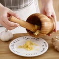 thumbnail image 3 of Mistaha Mortar and Pestle Set Big Manual Garlic Spices Large Mortar Pestle Pepper Minced Tool Durable Lightweight Garlic Mills Mixing Pot Herb Pepper Grinder, 3 of 8