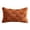 A004- Deep Brown, variant on Pillow Cover Orange Embroidered Faux 12 X 20 Inch 1 Pack for Halloween Fall Decor Living Room Bedroom Sofa