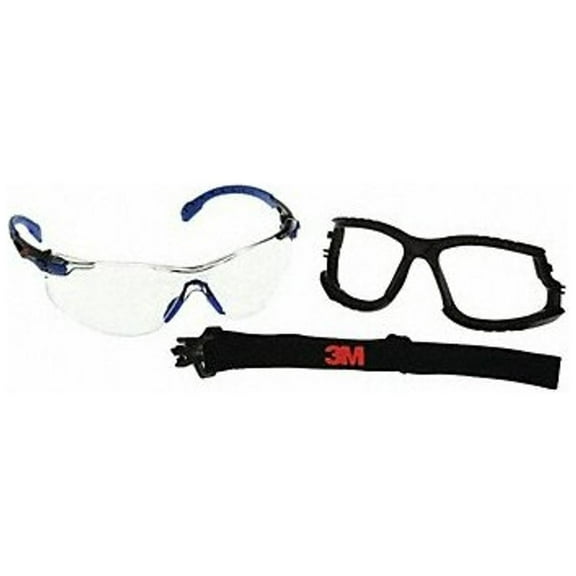 3m SafetyGoggles,Plastic,Gray,Wraparound S1107SGAF-KT