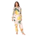 thumbnail image 2 of Duck Leaves Lemons Adult Unisex Onesie Pajamas Slim Fit One Piece Suit Pjs Sleepwear Pajama Jumpsuit, 2 of 8