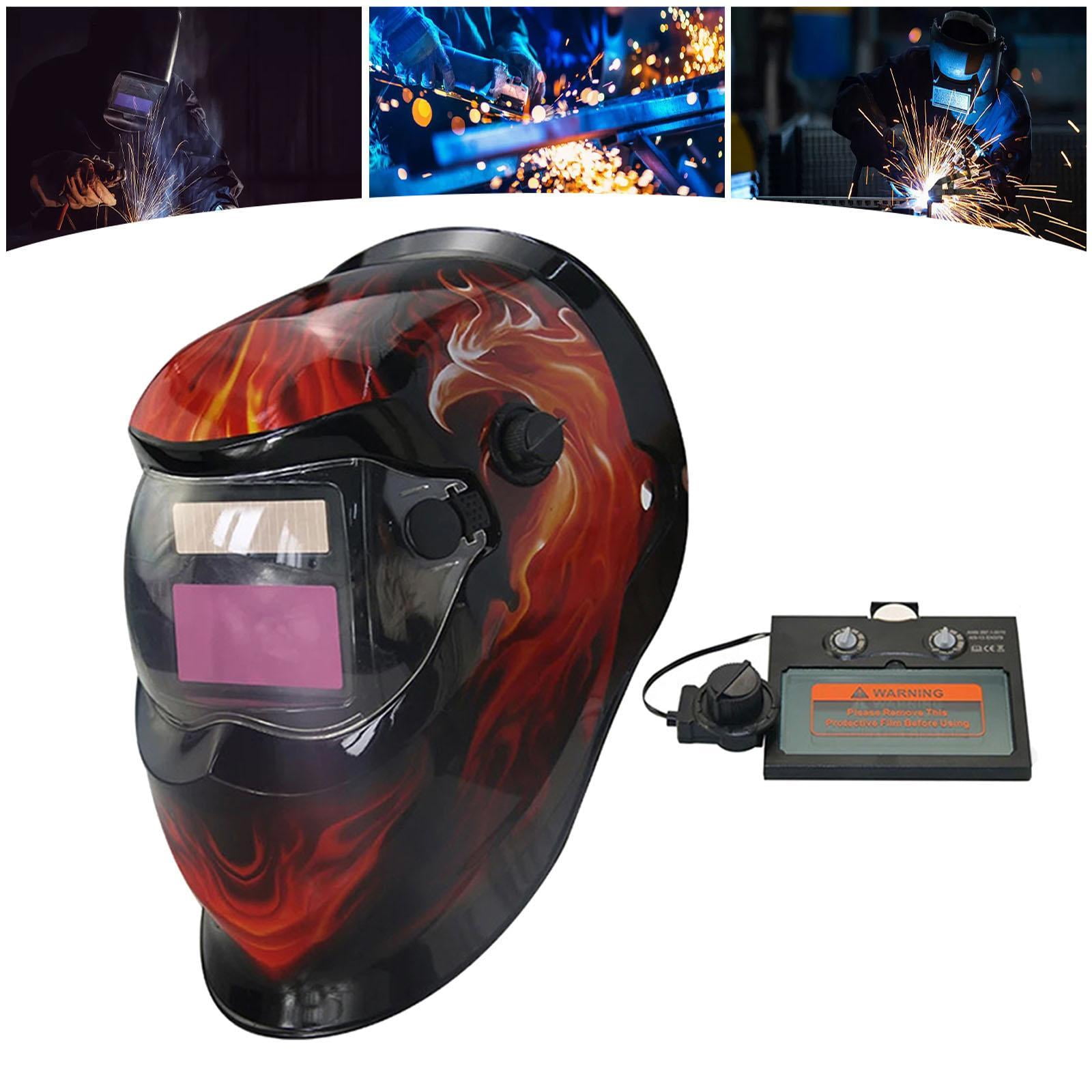 Fzaqwen Adjustable Welding Helmet High Temperature Resistant Protection Cover Gear Large Style I