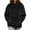 Black, variant on TARIENDY Womens Pet Pouch Hoodie with Kangaroo Pocket Long Sleeve Hooded Sweatshirts Fall Drawstring Pullover Hoodies Army Green L